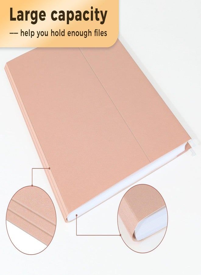 SUNEE 25 Count Hanging File Folders, Pastel Colors, Hanging File Folders Letter Size, Hanging Folders with 1/5-cut Tabs, Designed for Bulky Files, Filing Cabinets, Medical Charts - Image 4
