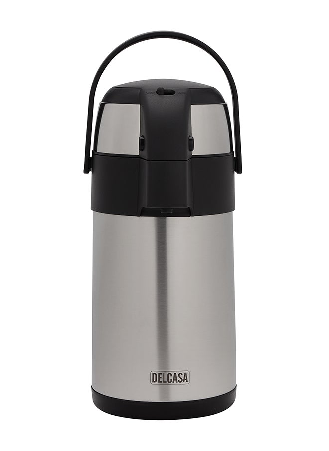 DELCASA Double Wall Stainless Steel Airpot Flask 3000ml DC2354  - Image 2