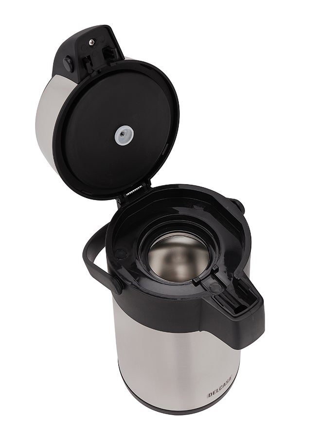 DELCASA Double Wall Stainless Steel Airpot Flask 3000ml DC2354  - Image 3