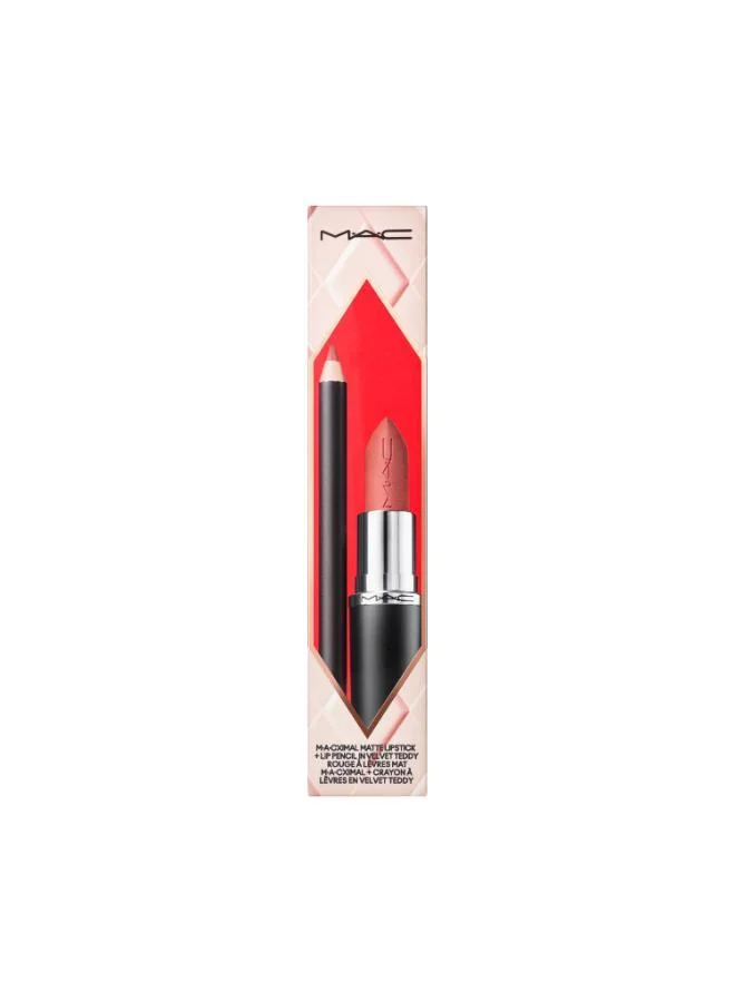 MAC Cosmetics Topsy-Teddy Lip Kit, Savings 38%