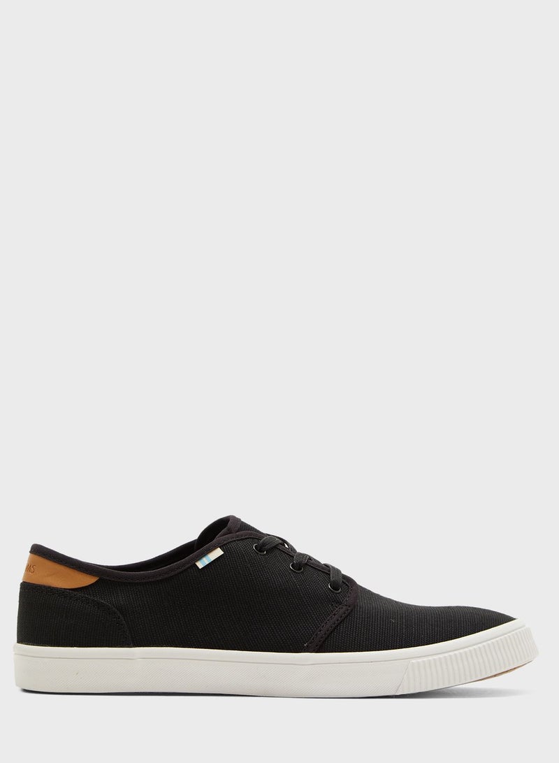 TOMS Heritage Canvas Slip Ons - Image 1