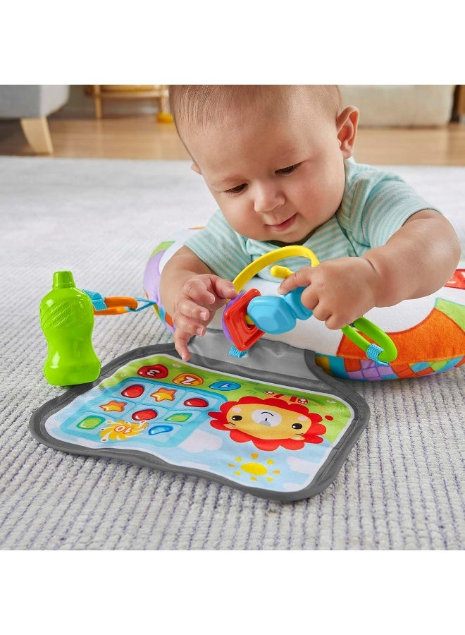 Fisher-Price Littlest Gamer Tummy Wedge, Sensory Tummy Time Baby Toy  - Image 4