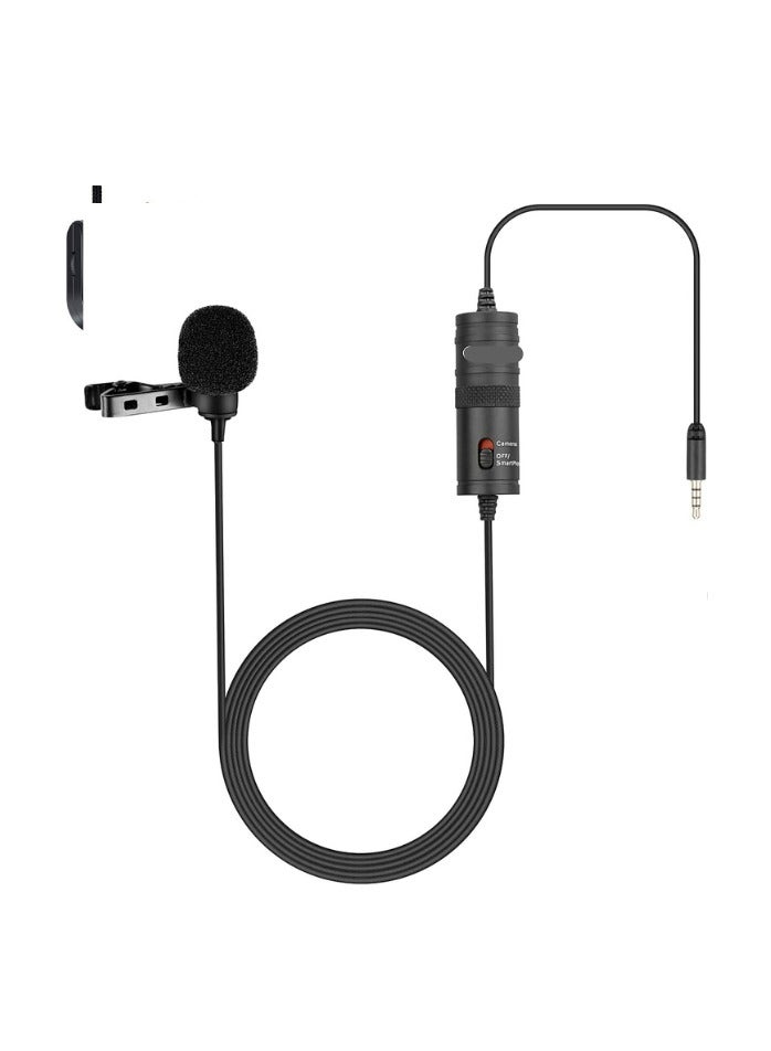 Dual Omnidirectional Microphone – Clear Sound for Multiple Devices, Black - Image 1