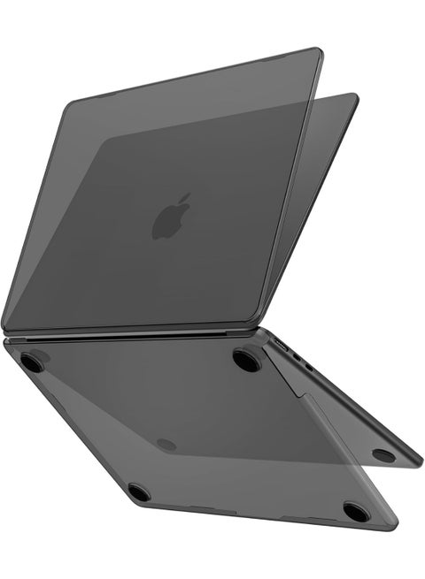 Hard Shell Case for MacBook Air 13 inch 2025 2024 2023 2022, M4 A3240, M3 A3113, M2 A2681, Laptop Cover for MacBook Air 13.6" -Midnight