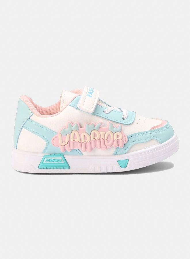 Grinta Kids Shoes - White<.Blue - Image 2