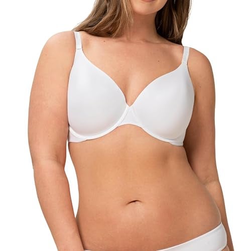 Triumph Body Make-Up WHP Women’s Bra - Lightly Padded - T-Shirt Bra for Women - White, 34B - Image 1