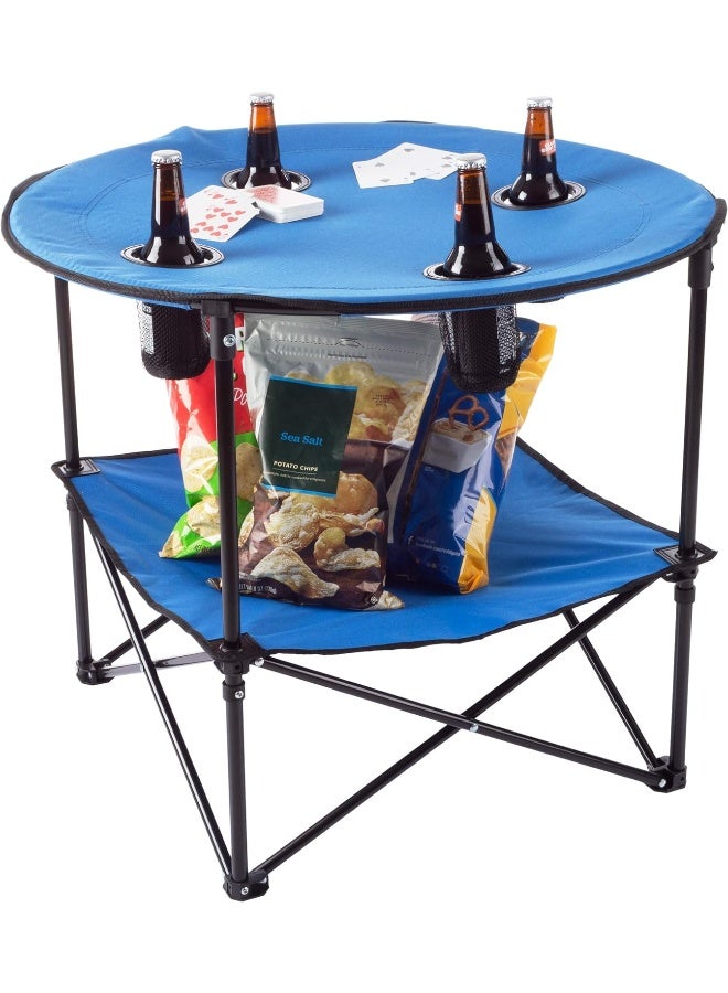 Wakeman Wakeman Outdoors Camp Table-Outdoor Folding Table Carrying Bag-for Camping, Hiking, Beach, Picnic, Sporting Events  - Image 2