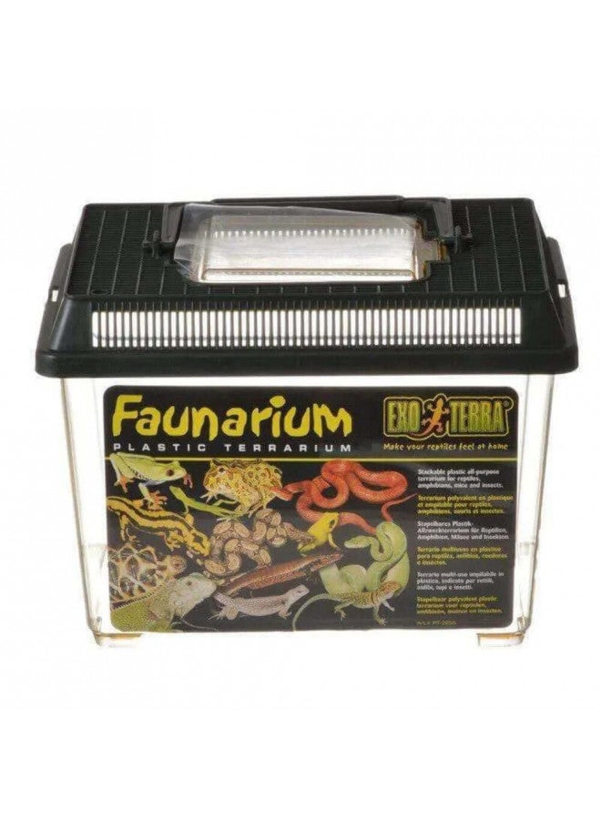 Exo Terra Faunarium, Plastic Reptile Terrarium, Small, PT2255 - Image 2