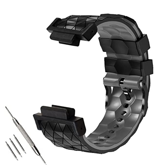 Abanen Silicone Watch Bands Compatible With Casio G-Shock Dw-5600/8900, Sport Bicolor Silicone Strap With Lightweight Plastic Connector Waterproof Wristband For Ga-100/Gw-B5600/Gb-5600 /Gw-6900 - Image 4