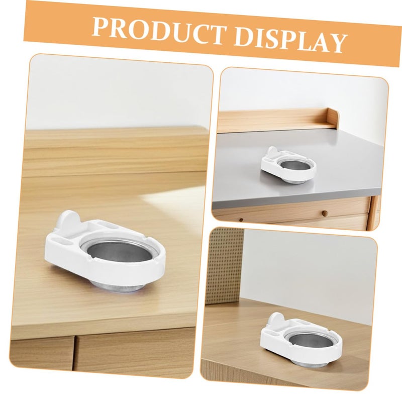 حامل سجائر من الفولاذ المقاوم للصدأ مثبت على الحائط مع خزان داخلي قابل للفصل ومقاوم للتآكل. - Image 4