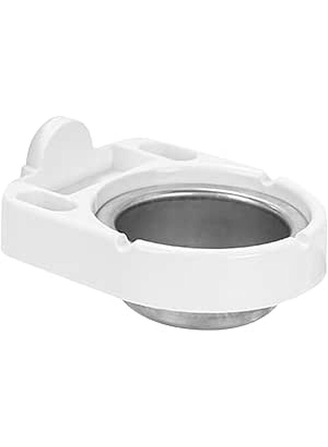 حامل سجائر من الفولاذ المقاوم للصدأ مثبت على الحائط مع خزان داخلي قابل للفصل ومقاوم للتآكل. - Image 1