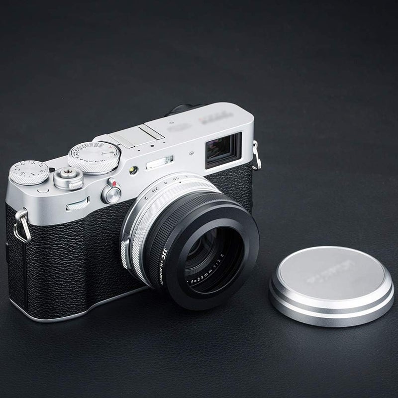 JJC Metal Lens Hood Protector with 49mm Filter Adapter Ring for Fujifilm X100VI X100V X100F X100T X100S X100 Replace Fuji LHX100 Lens Hood  ARX100 Adapter Ring Fits Original Lens CapBlack - Image 2