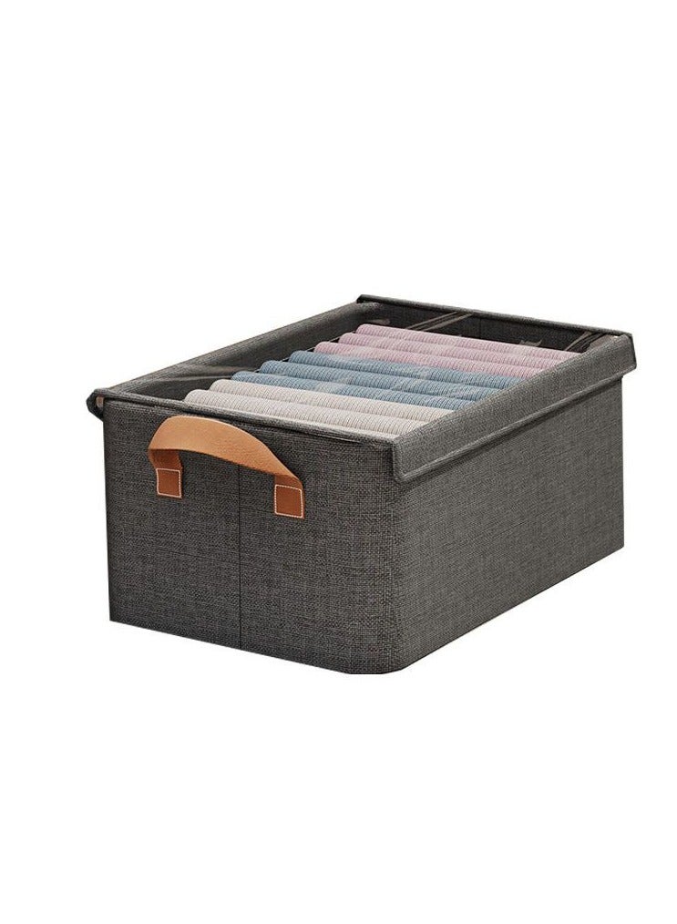 Clothes and belongings organizer box - with metal cover-ML - Image 1