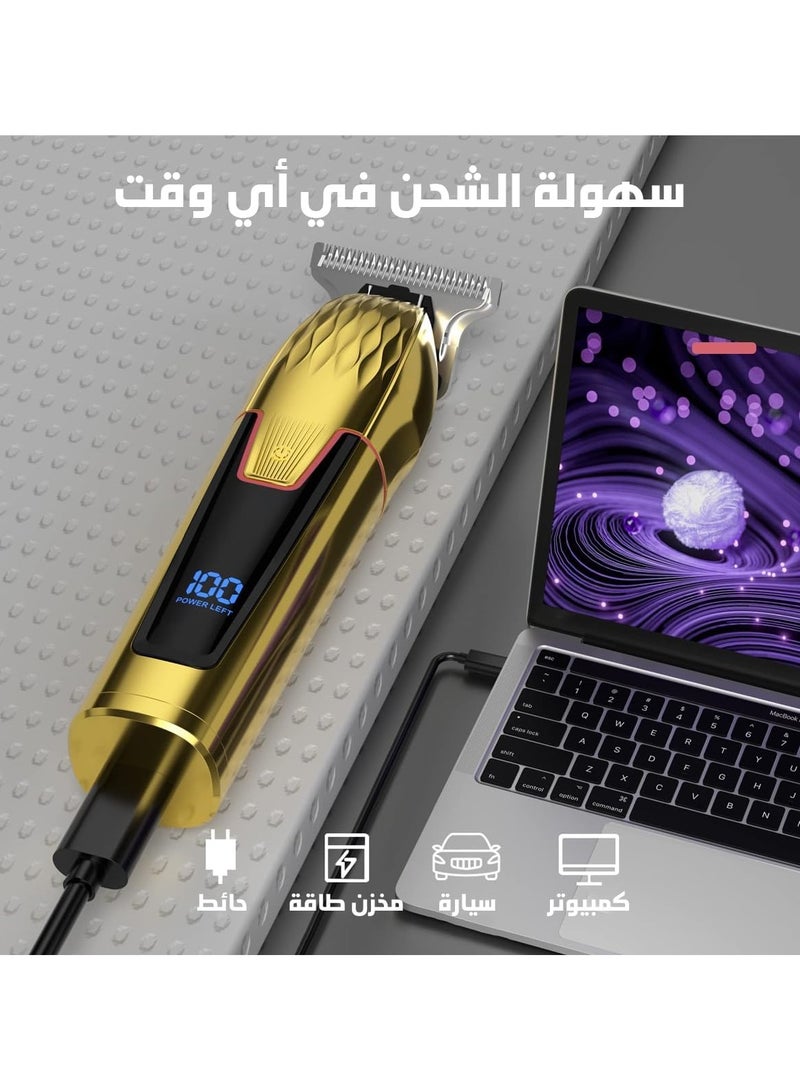 ماكينة الحلاقة الإحترافيه Sokany SK-LF-9933 بشاشة ديجيتال تعمل حتي 4 ساعات متواصلين و سرعتين تيربو - Image 5