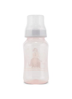 Cudlie Premium 2-Pack Baby Bottles - 11 Ounce, Hourglass Shape, Fun Boys and Girls Prints, Clear Cover - BPA-Free  - Image 5