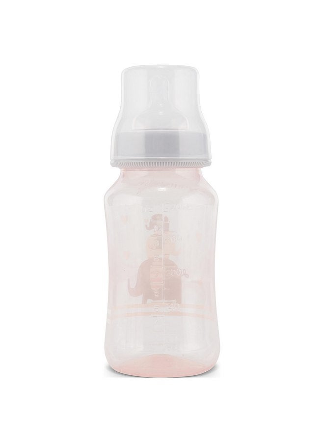 Cudlie Premium 2-Pack Baby Bottles - 11 Ounce, Hourglass Shape, Fun Boys and Girls Prints, Clear Cover - BPA-Free - Image 5