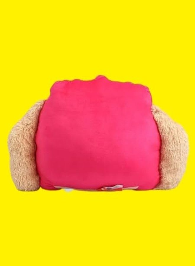 STRIDERS Skye Face Cushion Plush | Huggable Paw Patrol Soft Toy Pillow | Adorable Collectible Cushion Plush Gift for Kids & Fans | Cute Puppy Character Decor | 42cm - Image 4