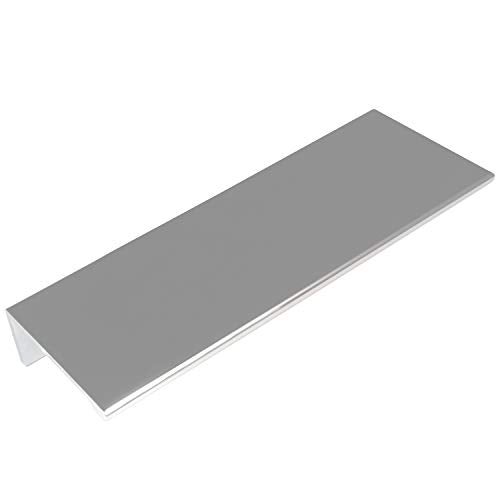 Laurey 96326-6 Inch Overall Edge Pull for Cabinet Doors and Drawer Fronts - Polished Chrome - Image 1