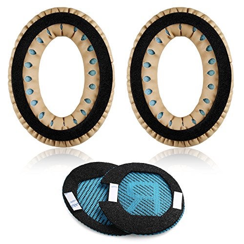 Jarmor QC25 Replacement Ear Pads, JARMOR Ear Cushion Kit for Bose QuietComfort25, QC35, QuietComfort2, Quiet Comfort 15, Ae2, Ae2i, Ae2w, Sound True, Sound Link Headphones (Apricot) - Image 4