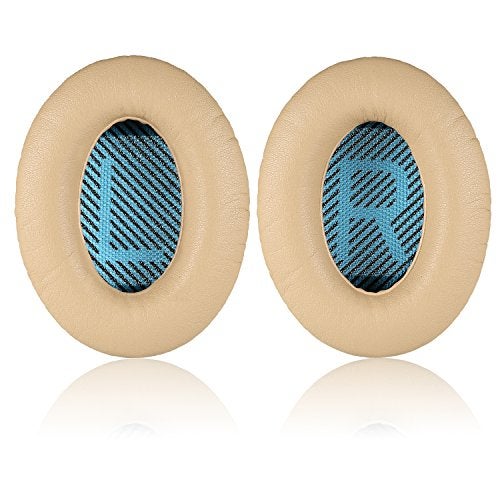 Jarmor QC25 Replacement Ear Pads, JARMOR Ear Cushion Kit for Bose QuietComfort25, QC35, QuietComfort2, Quiet Comfort 15, Ae2, Ae2i, Ae2w, Sound True, Sound Link Headphones (Apricot) - Image 5