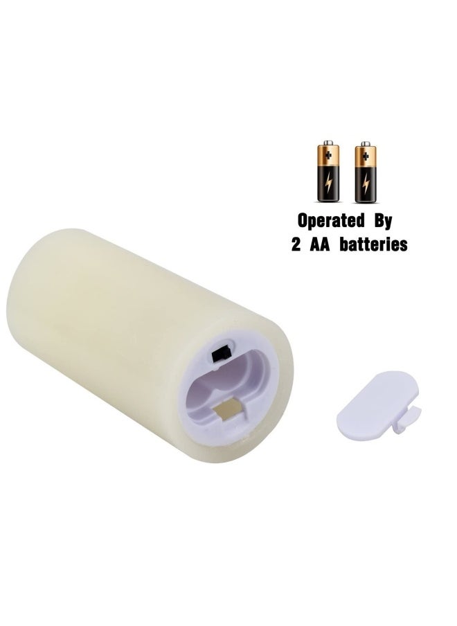Generic - Flameless Candles Led Candles Pack Of 9 H 4 5 6 7 8 9 X D 2.2 Ivory Real Wax Battery Candles Remote Timer - Image 1