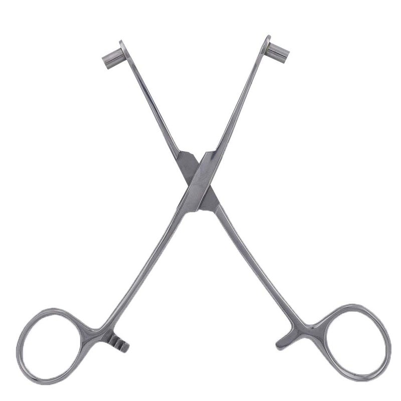 Body Piercing Tool: Stainless Steel Forceps Clamp - Comfortable Grip With Staggered Teeth, Effort-Saving, High Temperature Sterilizable for Professional Piercing Artists & At-Home Use - Image 2