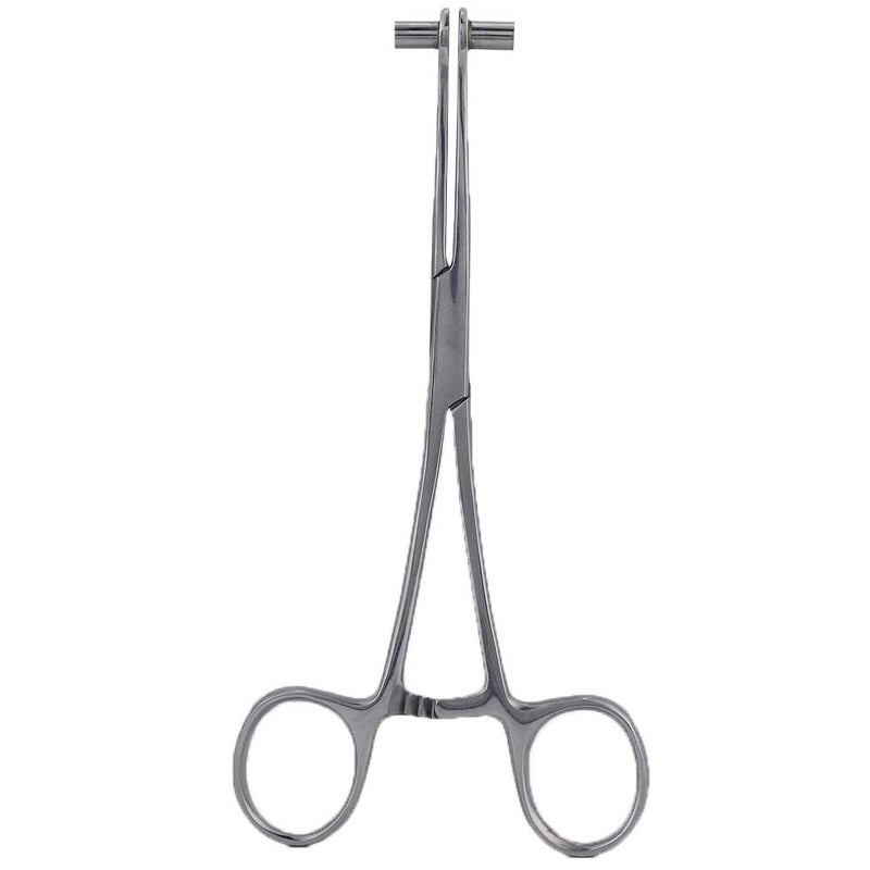 Body Piercing Tool: Stainless Steel Forceps Clamp - Comfortable Grip With Staggered Teeth, Effort-Saving, High Temperature Sterilizable for Professional Piercing Artists & At-Home Use - Image 1