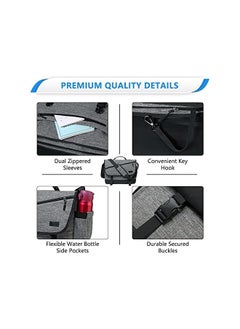 erorex Messenger Bag for Men, Fashion 15-17in Laptop Crossbody Shoulder Bag Water Resistant Satchel Briefcase for Women, Work, School  - Image 3