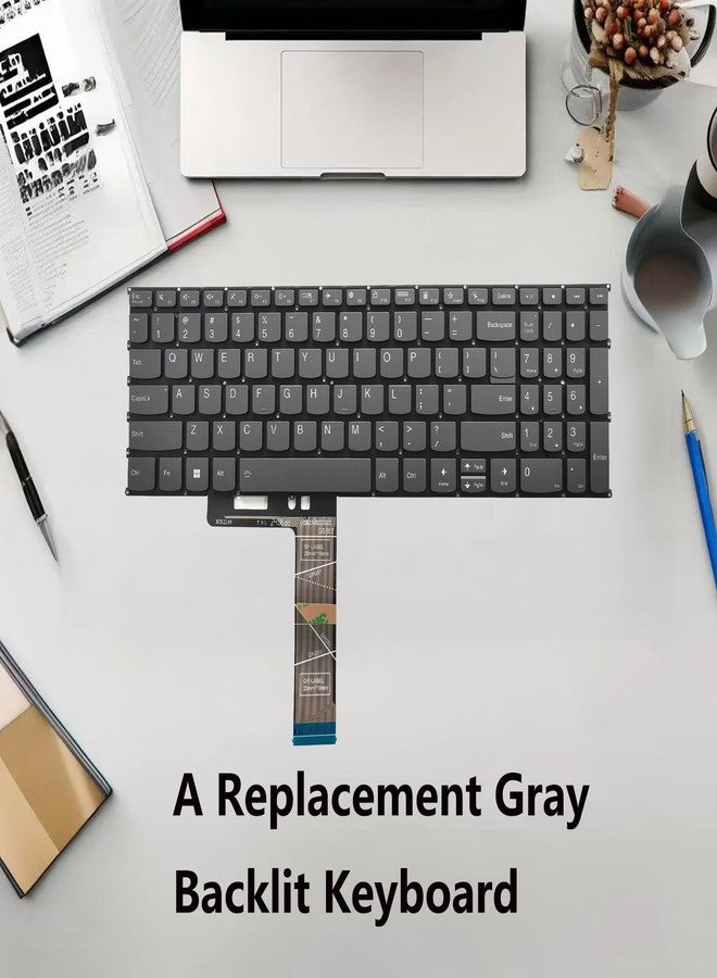WWGTMC Replacement Keyboard for Lenovo ideapad 1-15IAU7 1-15IGL7 1-15IJL7 1-15IRU7 1-15ALC7 1-15AMN7 1-15ADA7,3-15ITL6 3-15ADA6 3-15ALC6,5-15ITL05 5-15IIL05 5-15ARE05 15ALC05 Series Laptop - Image 3