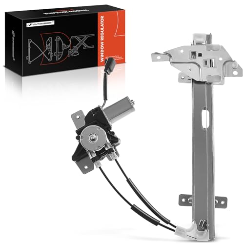 A-Premium Electric Power Window Regulator with Motor Compatible with Pontiac Grand Prix 1997-2003 Sedan Rear Right Passenger Side - Image 1