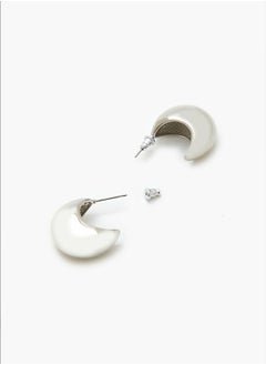 FOREVER 21 Smooth Geo Hoop Earrings  - Image 2