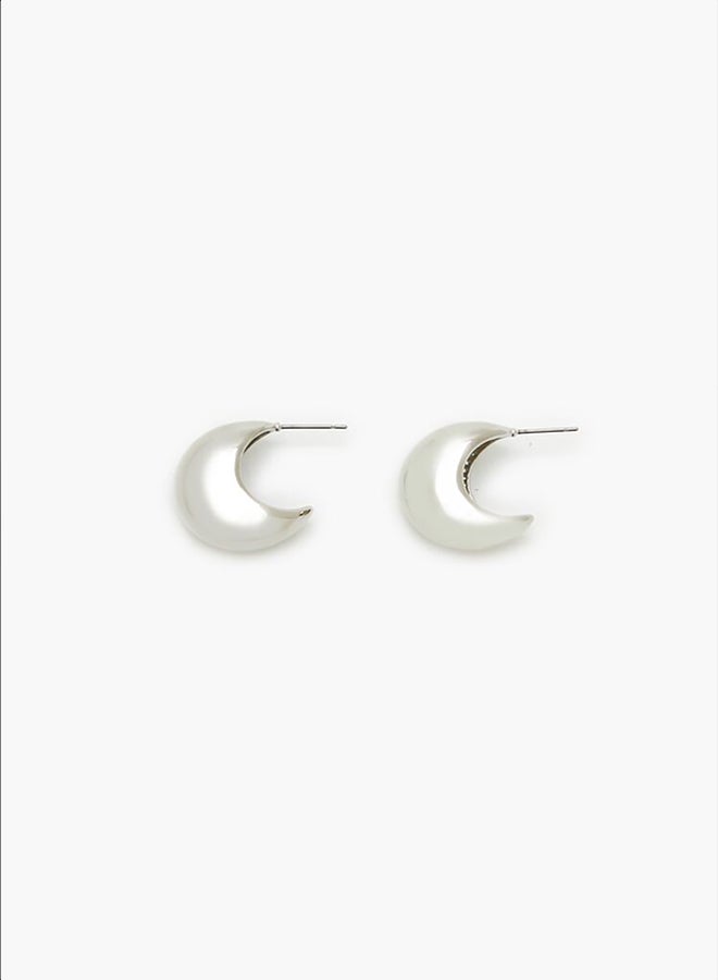 FOREVER 21 Smooth Geo Hoop Earrings  - Image 3