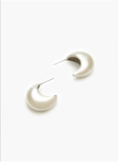 FOREVER 21 Smooth Geo Hoop Earrings  - Image 4