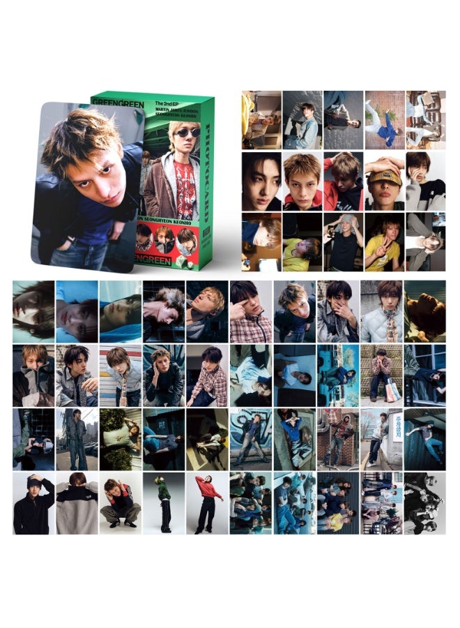 Harse 127Pcs CORTIS New Album GREENGREEN Lomo Cards and Stickers - Image 2