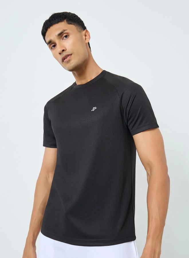 ستايلي اكتيف طقم تيشيرتات بأكمام ريجلان من قطعتين