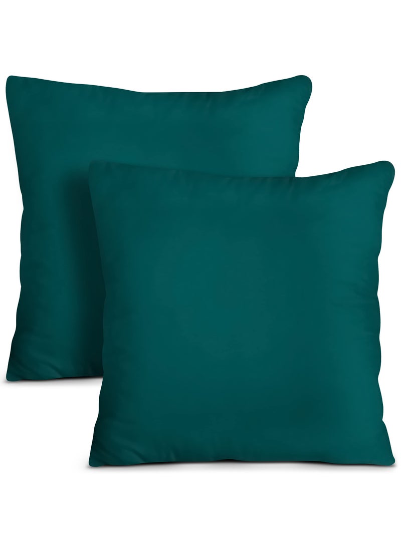 Utopia Bedding Utopia Bedding Throw Pillows Insert (Pack of 2  Dark Teal) - 16 x 16 Inches Bed and Couch Pillows - Indoor Decorative Pillows  - Image 1