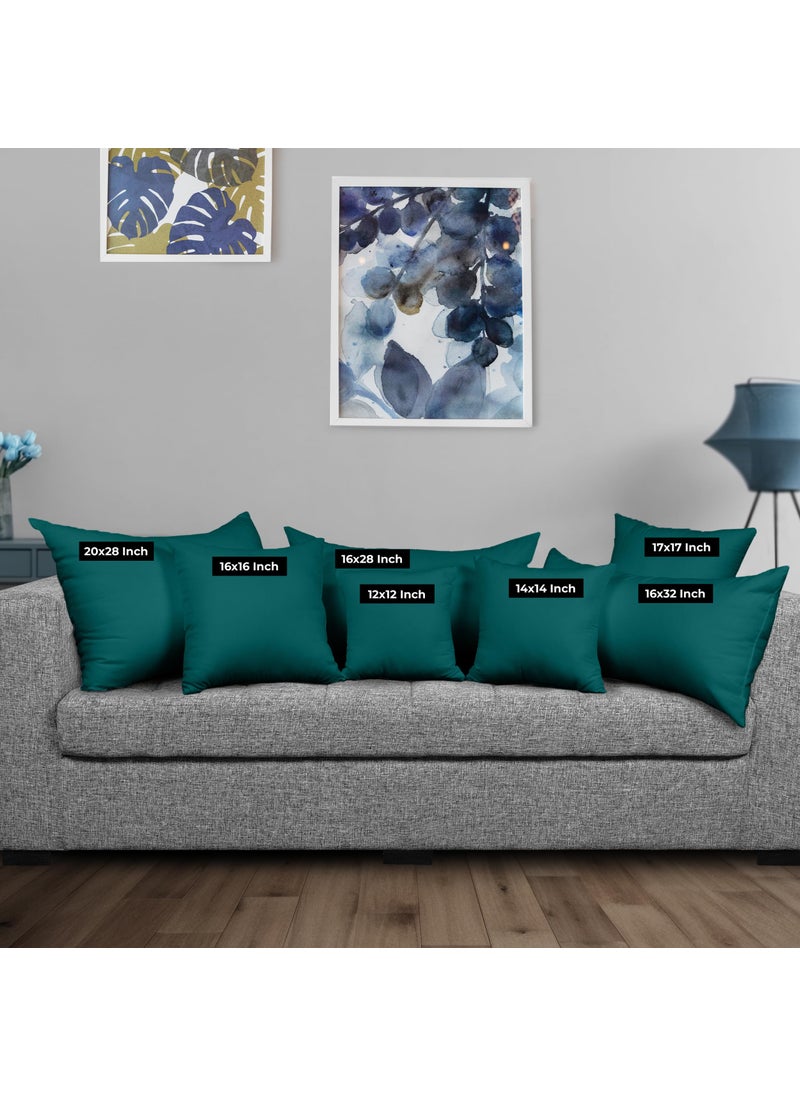 Utopia Bedding Utopia Bedding Throw Pillows Insert (Pack of 2  Dark Teal) - 16 x 16 Inches Bed and Couch Pillows - Indoor Decorative Pillows  - Image 2
