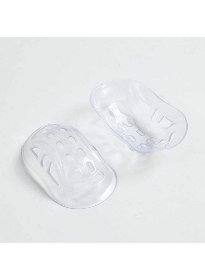 Helmet Accessories Chin Support Pvc Soft Rubber Safety Buckle Motorcycle Plastic Chin Pad Helmet Lower Jaw Buckle in Stock - Image 2