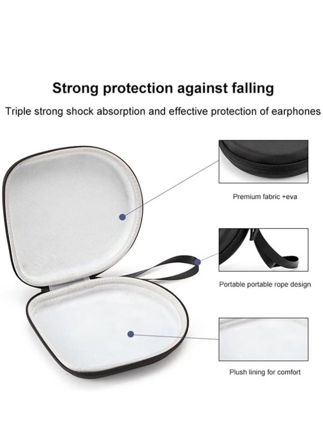 Headphone Case for JBL Tune 510BT, Hard Shell Shockproof Storage Bag Travel Carrying Case (Black) - Image 2