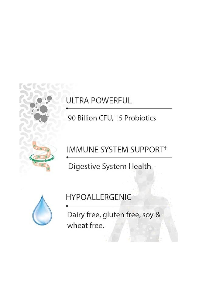 Garden of Life Dr. Formulated Probiotic Once Daily Ultra 90 Billion CFU 30 Veg Capsules  - Image 2