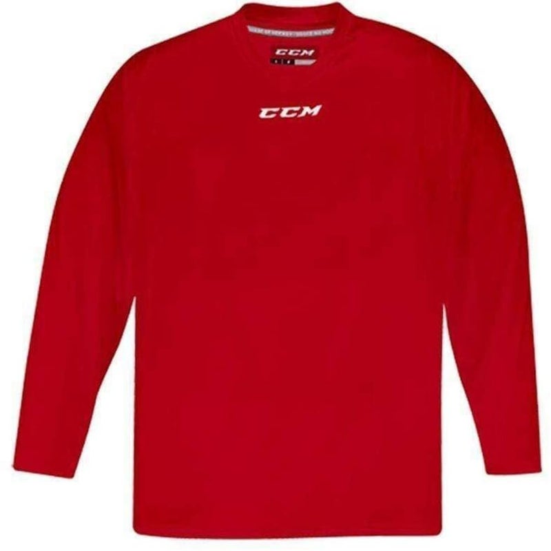 CCM 5000 Series Hockey Practice Jersey - Senior - White, Goalie - Image 3