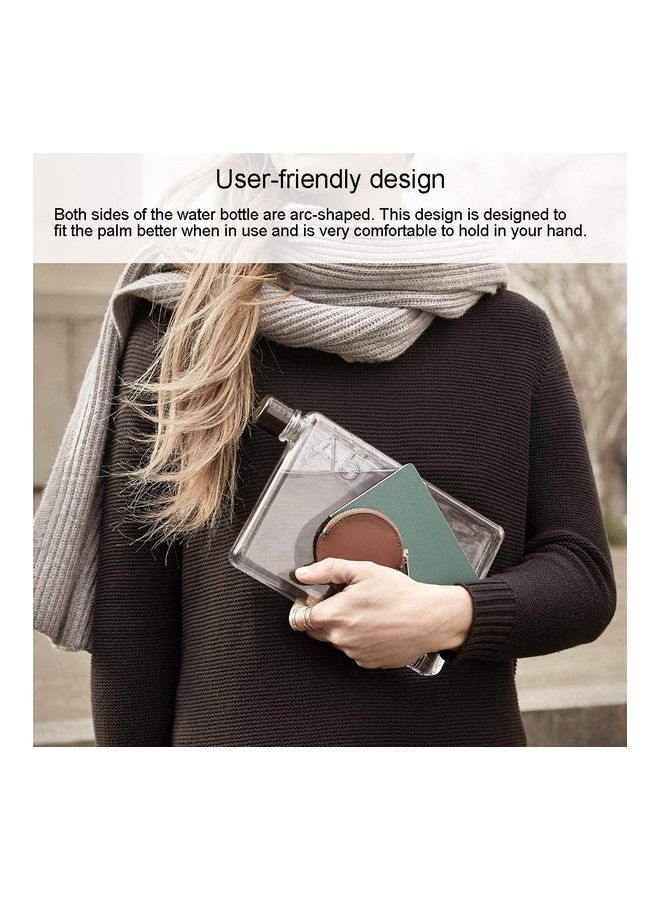 Y&D Reusable Slim Flat Water Bottle - Image 4