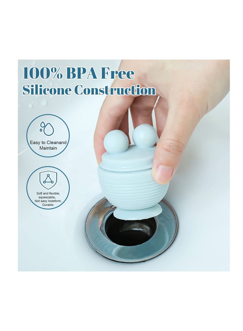 Y&D Bathtub Stopper, 2 Pcs Universal Silica Gel Drain Stopper Plugs for Kitchen, Bathtub, and Sink Drains  - Image 5