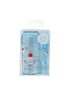 Miniso Brighten your bathroom with this Cinnamoroll-themed toothbrush and bathroom cup set from the Colorful Summer Collection. 