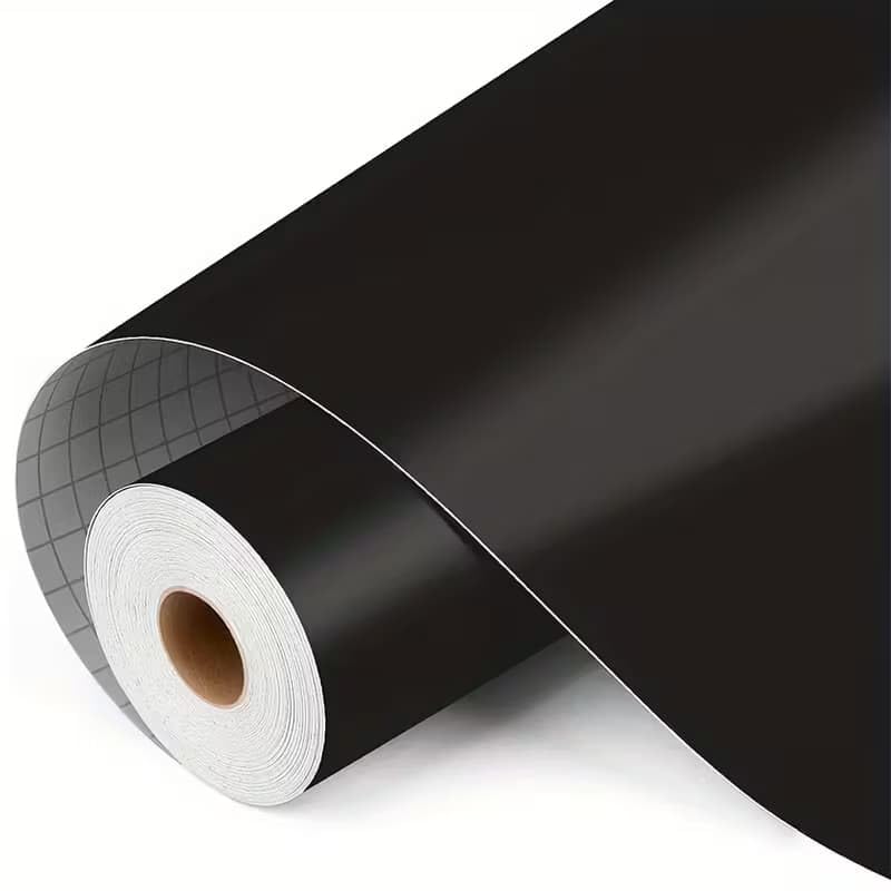 SUNBIRD Vinyl Wrap Self-Adhesive Car Stickers Decal Wrap 3D Carbon Fiber Waterproof Protection Sticker for Car,Bike Vehicle Cover Scratches, Motorcycles, Computers Styling (Matt Black, 30 x 121 cm) - Image 1
