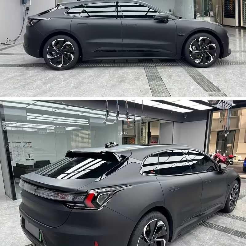 SUNBIRD Vinyl Wrap Self-Adhesive Car Stickers Decal Wrap 3D Carbon Fiber Waterproof Protection Sticker for Car,Bike Vehicle Cover Scratches, Motorcycles, Computers Styling (Matt Black, 30 x 121 cm) - Image 3