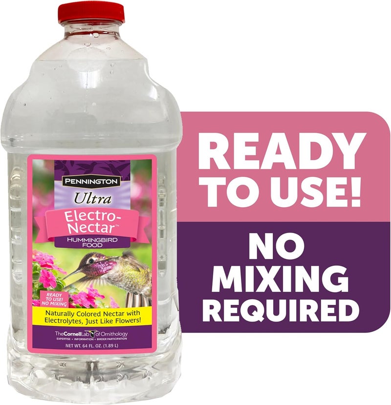 Pennington 100543828 ElectroNectar Hummingbird Food Ready to Use, Clear - Image 1