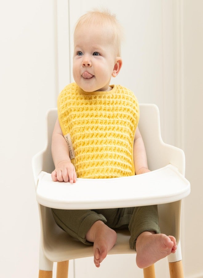 Bella Tunno Baby Bibs and Burp Cloths Set - Reversible Drool Bibs and Soft Absorbent Newborn Burp Cloths, Oeko-TEX Certified (Sunshine) - Image 2