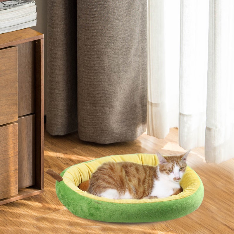 🐾 وسادة سرير للحيوانات الأليفة لفصل الشتاء مريحة وناعمة للجراء - Image 5