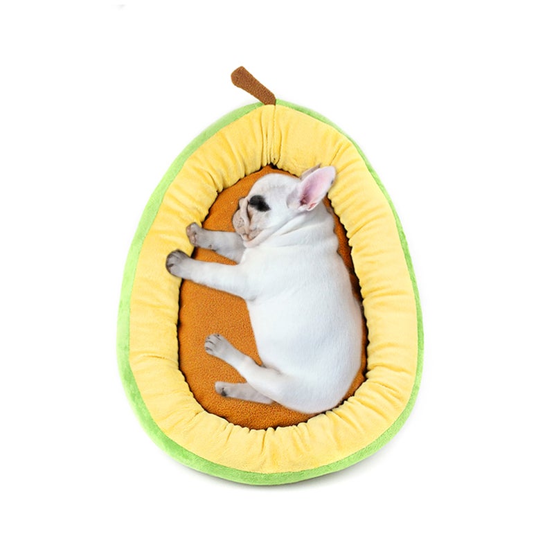 🐾 وسادة سرير للحيوانات الأليفة لفصل الشتاء مريحة وناعمة للجراء - Image 4